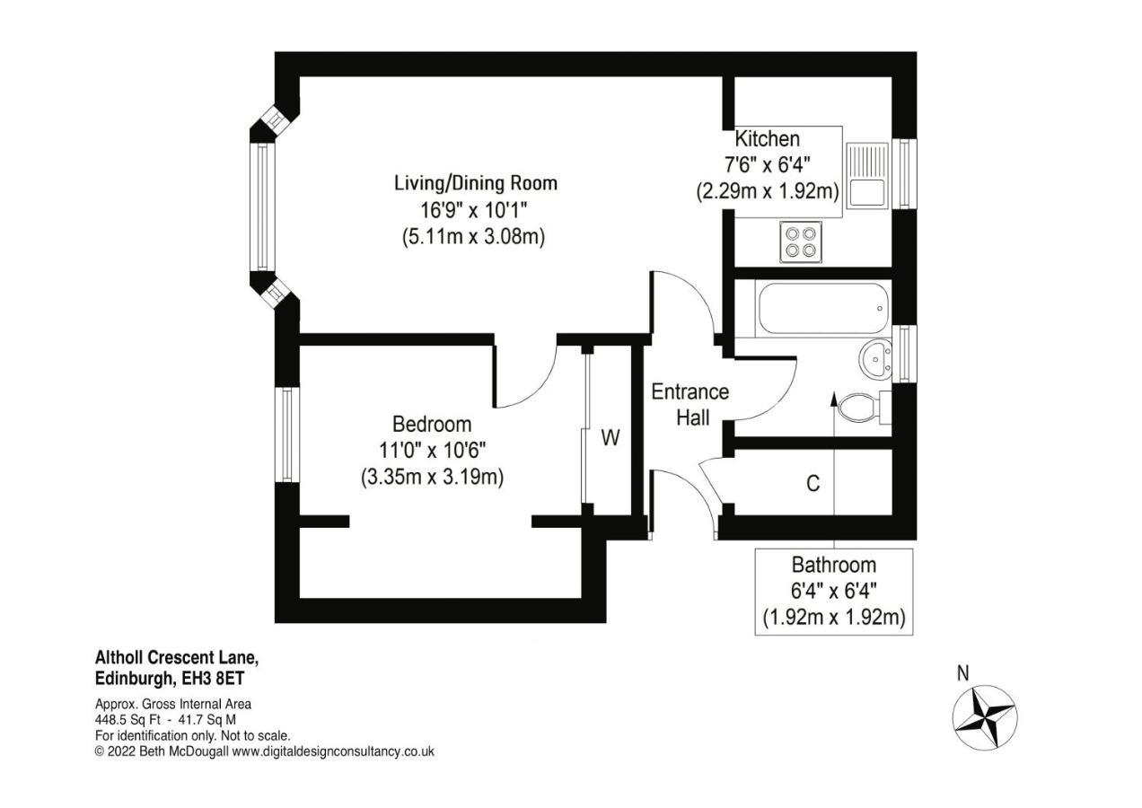 Cosy 1 Bedroom In The West End Единбург Екстериор снимка